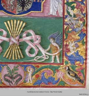 Frontispiz des 9. Bandes - Codice Clesiano
