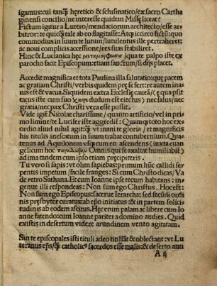 Missae christianorum Contra Luterana[m] missandi formula[m] Assertio