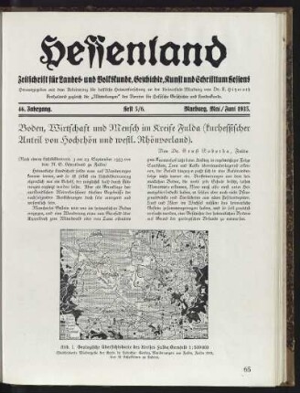Heft 5/6, Mai/Juni 1935