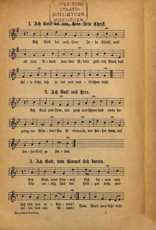 Choralmelodienbuch für die Provinz Sachsen : nach d. Beschlüssen d. Provinzialsynode