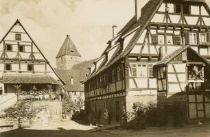 Maulbronn. Kloster. Wirtschaftsgebäude und Hexenturm
