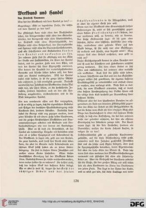 Werkbund und Handel, [1]