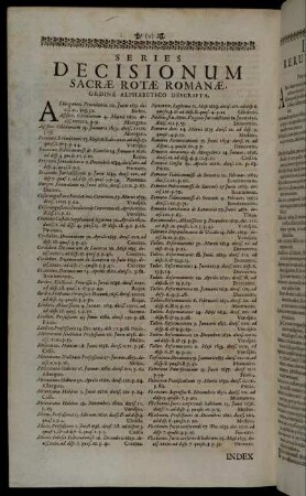 Series Decisionum Sacræ Rotæ Romanæ [...]