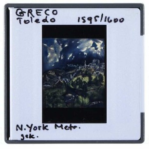 Greco, Ansicht von Toledo (New York MMA 29.100.6)