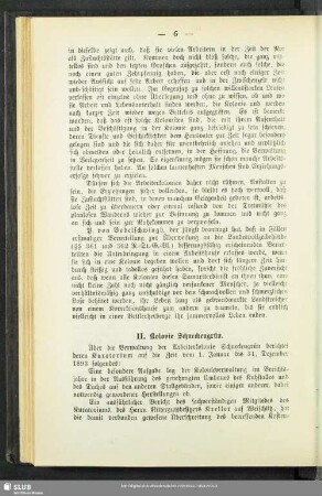 II. Mitglieder- und Kassenverhältnisse