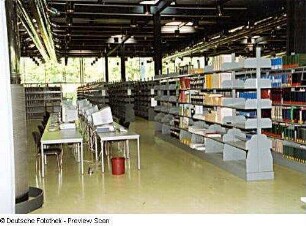 Sächsische Landesbibliothek - Staats- und Universitätsbibliothek Dresden, Bereichsbibliothek DrePunct. Freihandbereich mit Leseplätzen : Dresden-Südvorstadt, Zellescher Weg 17. Sächsische Landesbibliothek - Staats- und Universitätsbibliothek Dresden, Bereichsbibliothek DrePunct. Freihandbereich mit Leseplätzen