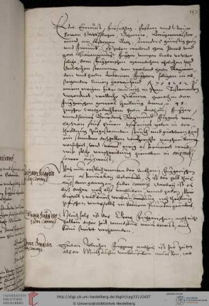 Markus und Hans Fugger an Bürgermeister und Rat der Stadt Augsburg, 20. Februar 1580