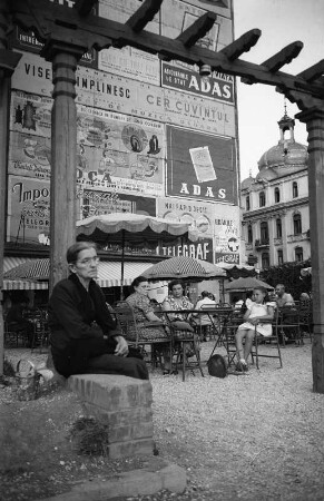 Reisefotos Rumänien. Straßencafé