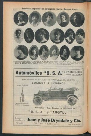 Instituto superior de educación física. Buenos Aires