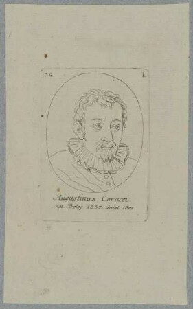 Bildnis des Augustinus Caracci