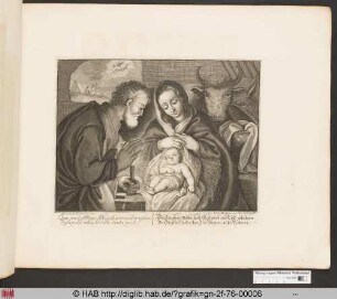 [Die Heilige Familie. Christi Geburt.]