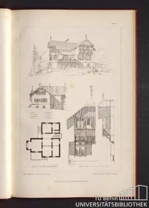 Tafel 15. Landhaus in Partenkirchen