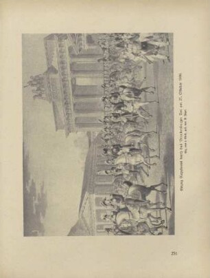 Einzug Napoleons durch das Brandenburger Tor am 27. Oktober 1806