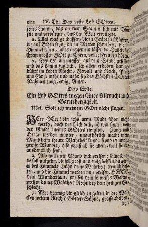 603-606, Das Erste