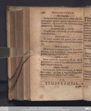 112. Temperantia.