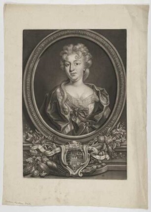 Bildnis der Dorothea Maria von Sachsen-Gotha
