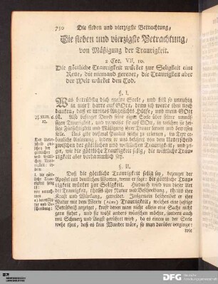 Die sieben und vierzigste Betrachtung [...]