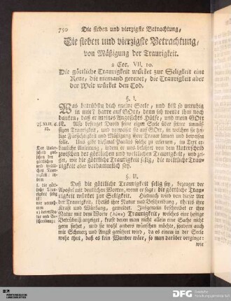 Die sieben und vierzigste Betrachtung [...]