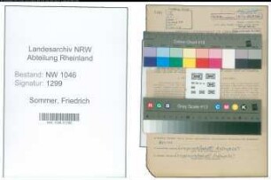 Entnazifizierung Friedrich Sommer , geb. 19.05.1893 (Lehrer)