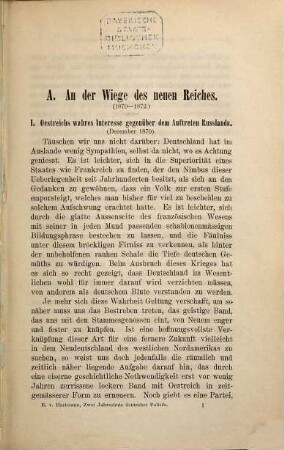 Zwei Jahrzehnte deutscher Politik und die gegenwärtige Weltlage