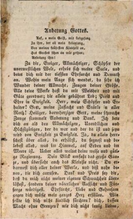 Vollständiges Gebetbuch für die häusliche Andacht, 2