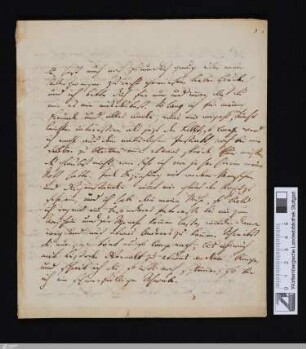 An Friedrich Emerich - Entwurf : [Brief, 6.3.1800]; [StA 6 BR 206]
