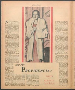 Providencia : Cuento por Elena S. Muñoz