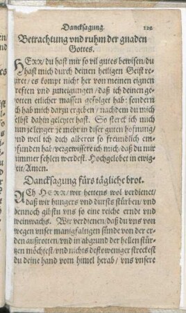 Betrachtung vnd ruhm der gnaden Gottes.