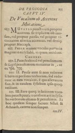 Caput IV. De Vocalium ob Accentus Mutatione