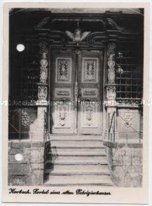 Korbach, Portal eines alten Patrizierhauses