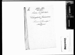 Seminar und Seminaristen in Maulbronn (1823-1881)