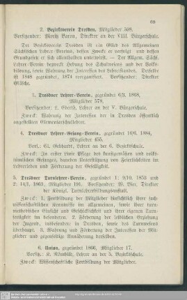 XI. Vereine der Lehrer und Lehrerinnen