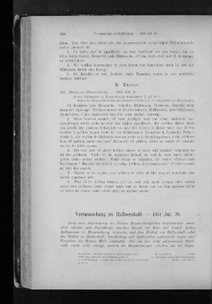 Versammlung zu Halberstadt. - 1384 Jul. 30.