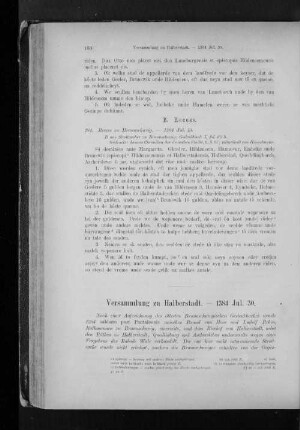 Versammlung zu Halberstadt. - 1384 Jul. 30.