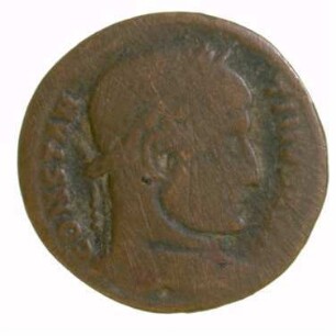 Münze, Follis, 322 - 323