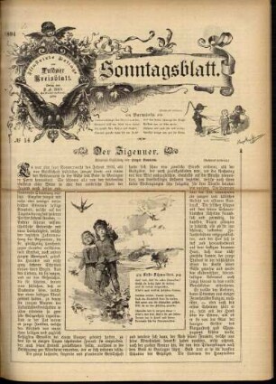 Ausgabe vom Sonntag, den 08. April 1894.