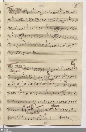 1183. Aria: Misero tu mi vuoi / Naumann. J.G.