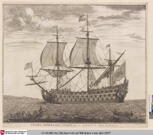 Frans Admiraals Schip van de Eerste Rang [Französisches Admiralsschiff]