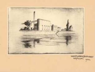 Kraftwerk Kostulac: Ansicht Fluss