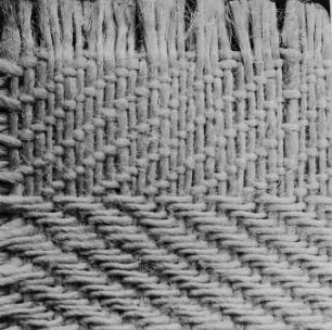 Halbleinen: Kette Baumwolle, Schuß Leinen : Technikgeschichte | Technologie | Fasern, Gespinste und Gewebe