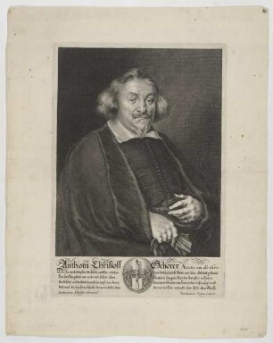 Bildnis des Anton Christoff Schorer