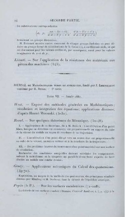 Journal de Mathématiques pures et Appliquées.