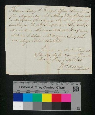 Brief von Adams an Darby