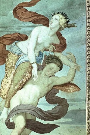 Psyche wird von Zephyr entführt