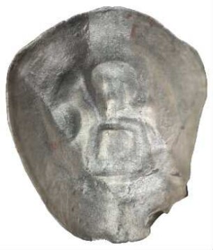 Fundmünze, Hohlpfennig (Sargpfennig), nach 1363