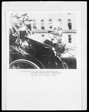 Berlin, Kaiser Wilhelm II. und der Herzog von Cumberland