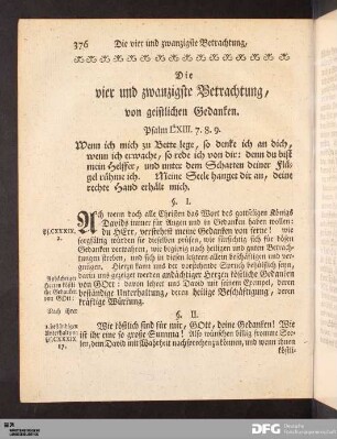 Die vier und zwanzigste Betrachtung [...]