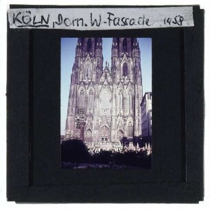 Köln, Dom : Westfassade