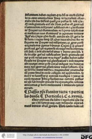 [I]gitur celebrata illa solenni et regali cena Christus deus et homo surrexit atque cum discipulis cepit ad mortem inimicis obviam properare.