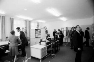 Freiburg: Collegium Borromaeum, Festakt Informationszentrum geistlicher Berufe, großes Bürozimmer